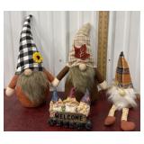 Gnome decor.