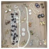 Necklaces and earrings