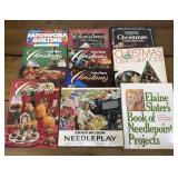 Cookbooks & Needlepoint / Quilting books