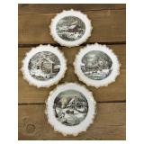 Currier & Ives  Japan plates