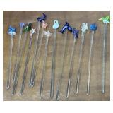 Glass swizzle sticks *1 chip