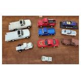 Vintage Die-cast cars and trucks $donated to