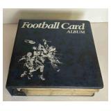 Large 90's Fleer Football Card Album