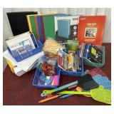 Office supplies. many new/unopened. Pencils.