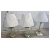 3 Table Lamps