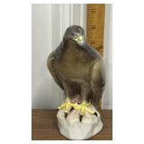 Hollohaza Hungary ceramic Eagle statue
