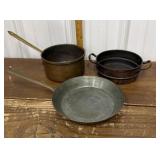 Copper pans- 3