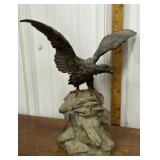 Metal Eagle Statue