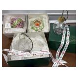 Pretty Christmas Ornaments. 2 Christopher Radko