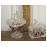 Hofbauer "Byrdes" collection lead crystal trinket