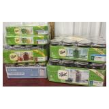 cases Ball canning jars - 2 jelly jars, 3 pint, 1