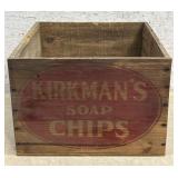 Kirkland Soap Chips Advertising Crate 19/19/13