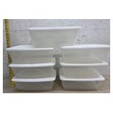 7 Clear Storage Containers