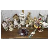 End of consignment- figures, music boxes,