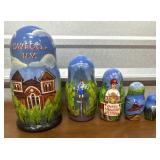 Owego NY Matryoshka Russian Nesting Dolls.