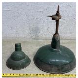 Industrial Enamel Lights- need rewiring