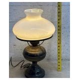 Oil Lamp Converted to Electric- works