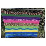 Clean Crochet Afghan. Approx 60 X 82. Beautifully