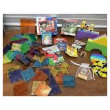 Magnetic plastic building blocks, puzzles & misc