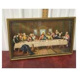The last supper print