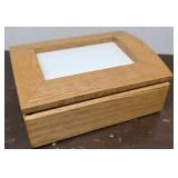 Custom made in Owego Pretty oak keepsake box
