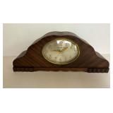 Working GE Model 414 Art Deco Wood Mantle Chime