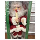 Animated Santa. Adorable little Santa face