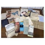 Assorted ephemera- magazines, pamphlets,