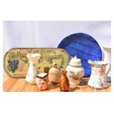 Lenox, Limoges, Noritake, unmarked. Pottery,
