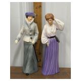 2 Goebel fashion figures