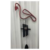 Flamingo wind chimes