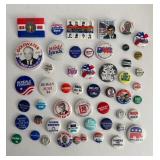Vintage Political Pin Backs