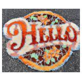 MCM Latch Hook Rug