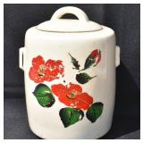 McCoy Hibiscus Cookie Jar. MCM
