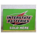 Intestate Batteries Sign -aluminum 36/24