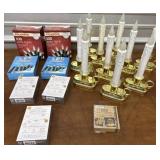 new Christmas lights & Battery Operated Candles