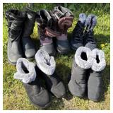 Ladies boots - sketchers, ranger boots size 8.5-9
