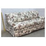 England Floral Sofa 78" - very clean