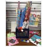WOW! Great mix of wrapping paper, gift bags and