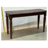Sofa Table w/ carved legs 50/18/29