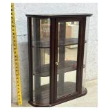 Curved Glass Display Cabinet 20/6/25