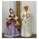 Goebel fashion figures- Ladies w/ basket of