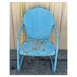 Light Blue Spring Chair