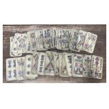 Lithographed 19th century playing cards- Italy