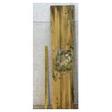 Painted Door w/ Rabbit Garden Scene 12/57