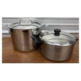 2 Stock potï¿½s - Cuisinart & Revere Ware. Imagine
