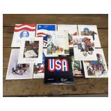 USPS Stamp books 1971 - 1982