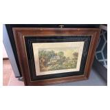 16 1/2ï¿½x 13 1/2ï¿½ framed American Homestead summer