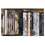 22 DVDï¿½s, some new with cellophane