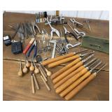 Machinist tools, chisels, etc